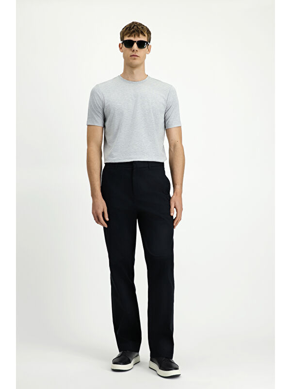Kiğılı Regular Fit Elastanlı Kanvas / Chino Pantolon