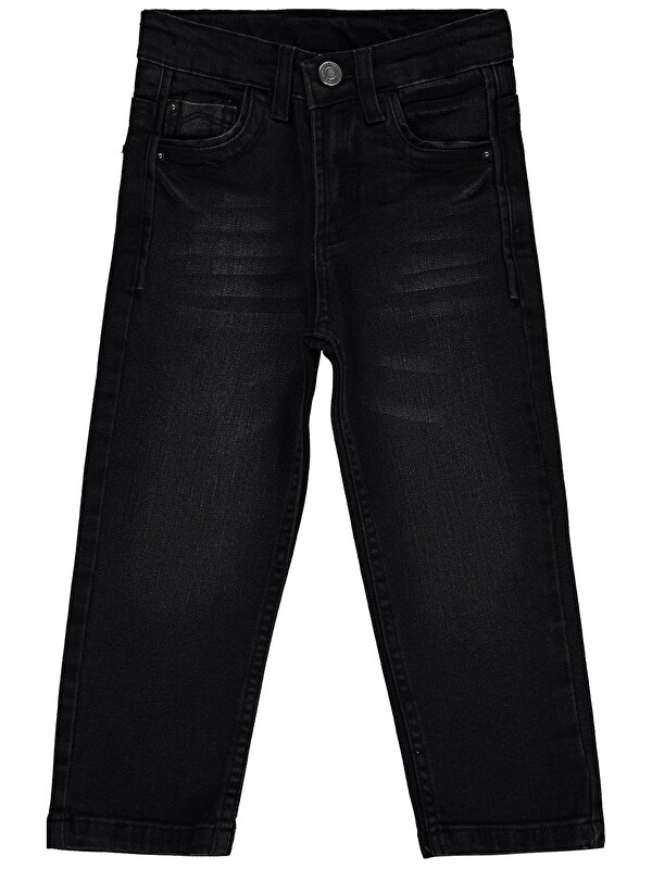 Civil Boys Basic Çizgili 2-5 Yaş Pantolon Jean - Gri