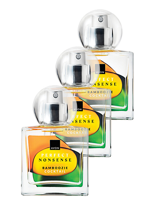 AVON Perfect Nonsense Bamboozie Cocktail Kadın Parfüm Edp 50 Ml. Üçlü Paket