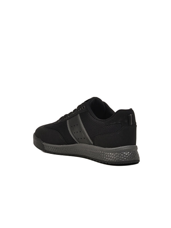 Siyah Fileli Hafif Unisex Spor Ayakkabı 2026 G - Görsel 5