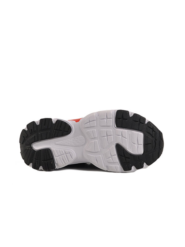 Siyah Cırtlı Fileli Hafif Erkek Çocuk Spor Ayakkabı 1866 F - Görsel 6