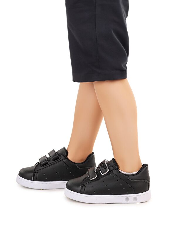 Royzo Cırtlı Işıklı Erkek Bebek Spor Ayakkabı - Görsel 3