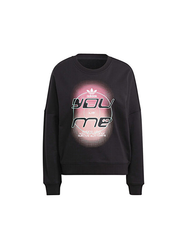 Adidas Always Sweat Shirt Kadın Günlük Sweatshirts IC1521 Siyah