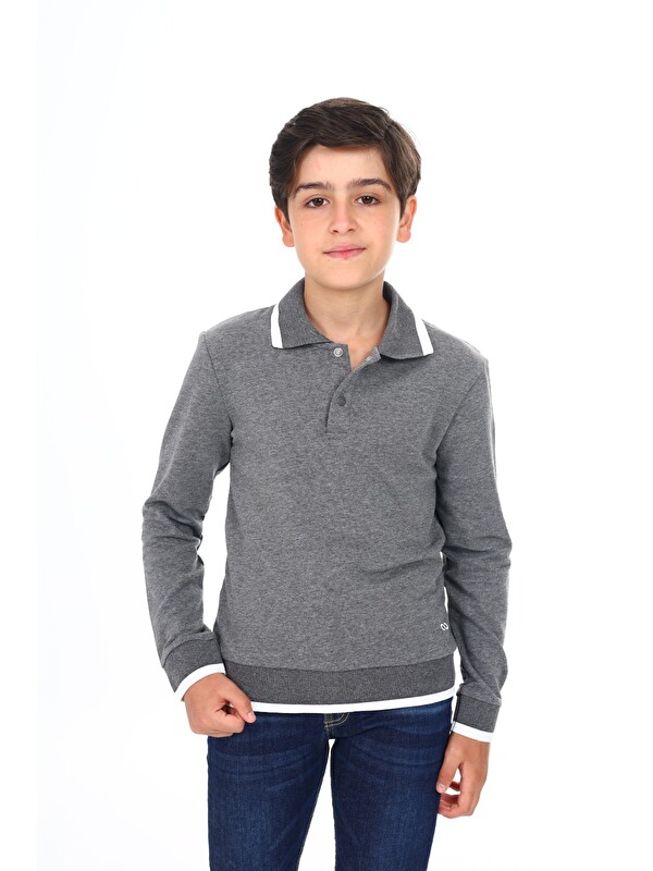 Toontoykids Erkek Çocuk Baskılı Sweatshirt