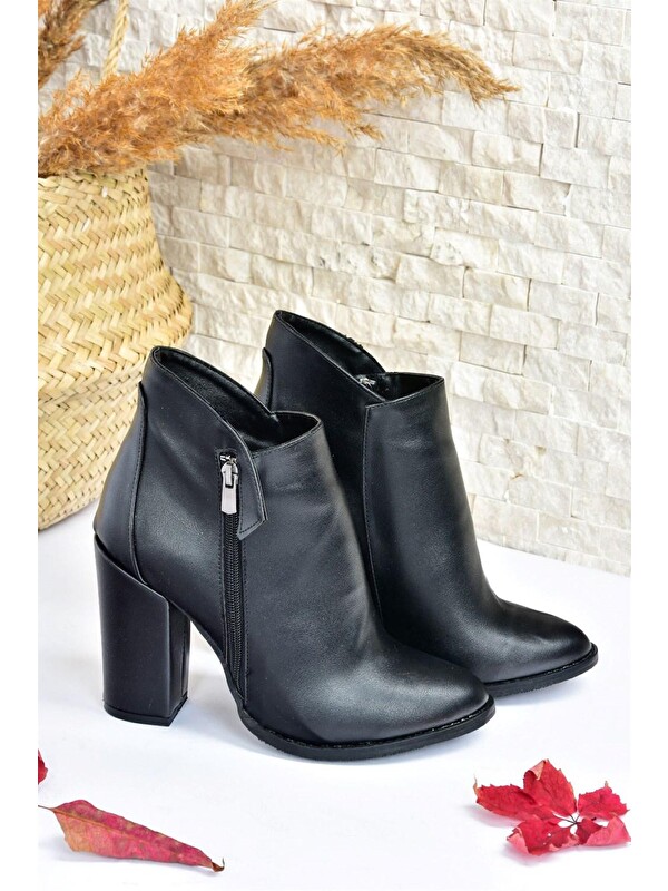 Fox Shoes A922640809 Siyah Kadın Bot