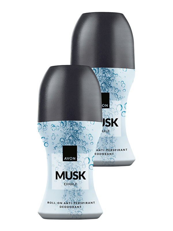 AVON Musk Exhale Roll On 50 Ml. İkili Paket
