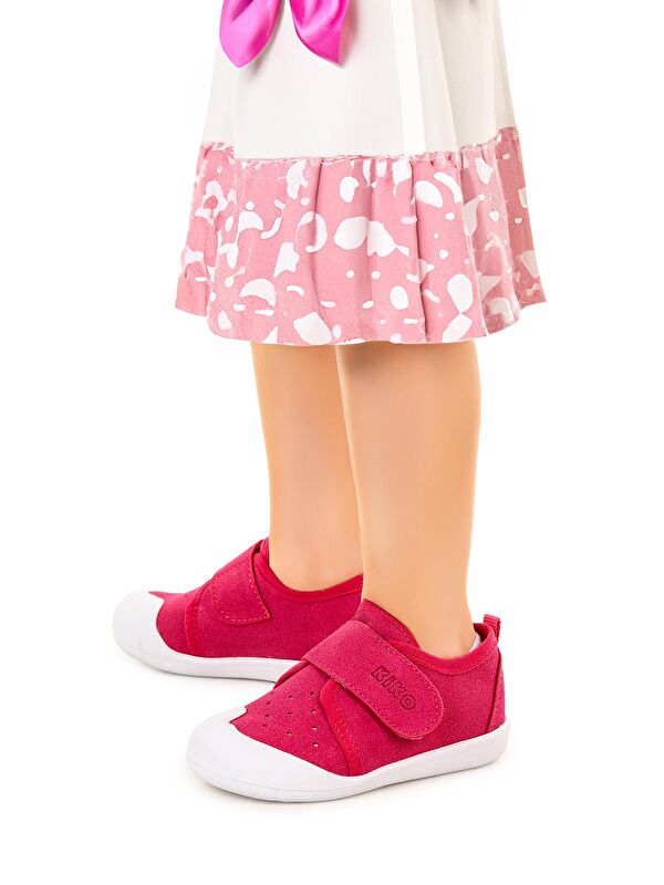 Daffy Cırtlı Kız Bebek İlk Adım Panduf Ayakkabı - Görsel 3