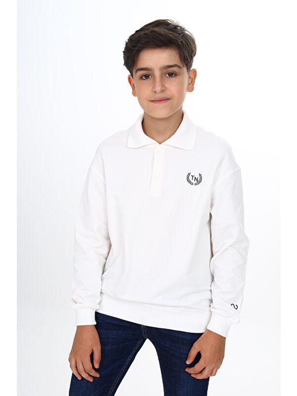 Toontoykids Erkek Çocuk Baskılı Sweatshirt