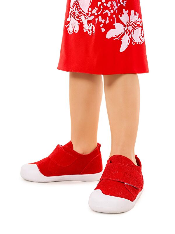 Daffy Cırtlı Kız Bebek İlk Adım Panduf Ayakkabı - Görsel 3