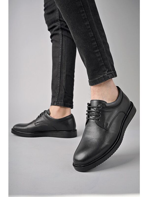 Mendy Erkek Günlük Klasik Hakiki Deri Casual Ayakkabı - Görsel 4