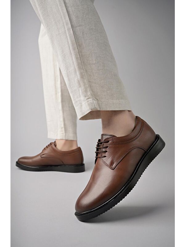 Mendy Erkek Günlük Klasik Hakiki Deri Casual Ayakkabı - Görsel 6