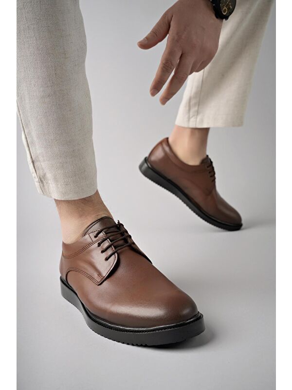 Mendy Erkek Günlük Klasik Hakiki Deri Casual Ayakkabı - Görsel 7