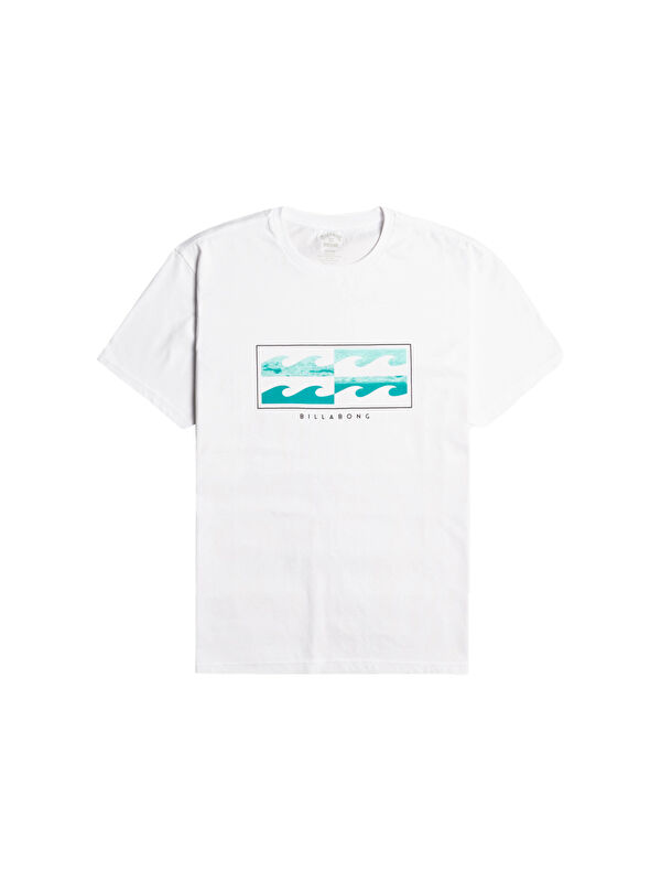 Billabong Inversed Ss Erkek Beyaz Tişört