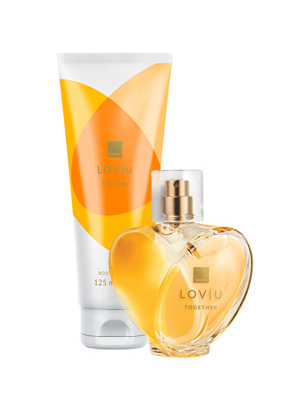 AVON Lov U Together Kadın Parfüm ve Vücut Losyonu Paketi