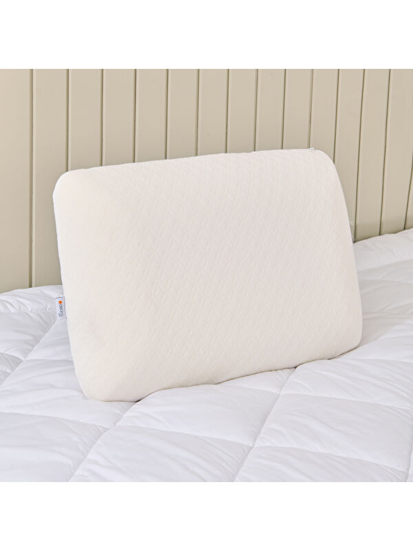 Evidea Soft Visko Yastık - Beyaz - 40x60x15 cm
