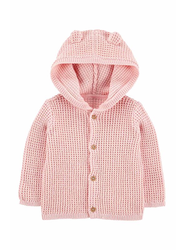 Carter's Kız Bebek Pembe Hırka