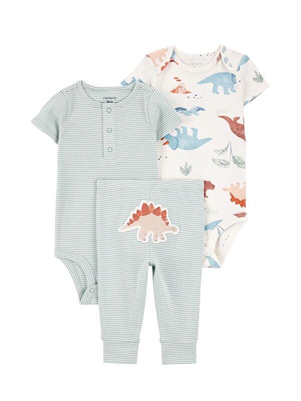 Carter's Erkek Bebek Yeşil 3Lü Set