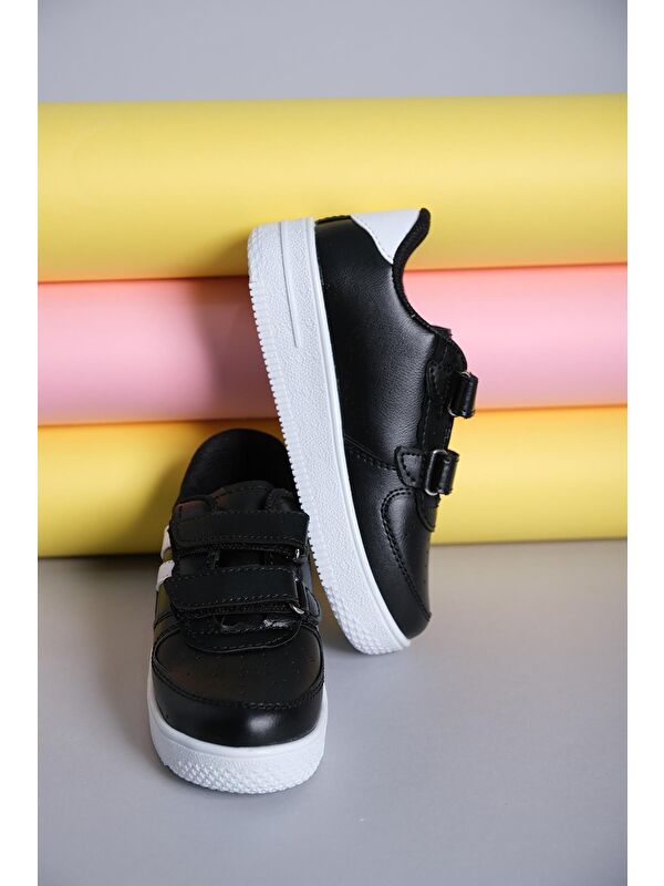 Ezra Air Kalın Taban Bantlı Unisex Bebek Çocuk Sneaker - Görsel 4