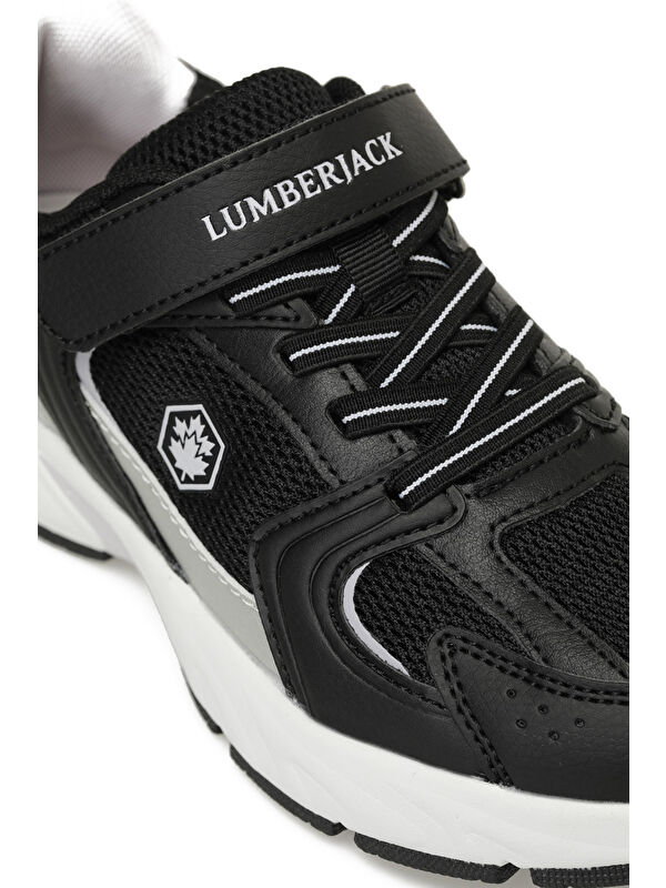 POL JR 5FX Siyah Kız Çocuk Spor Ayakkabı - Görsel 8