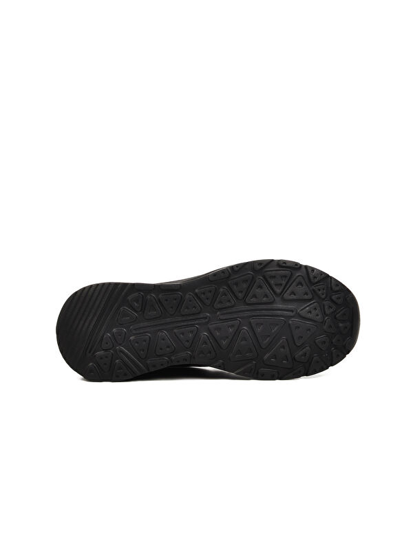 Siyah Hakiki Deri Kadın Casual Ayakkabı 0044 Z - Görsel 6