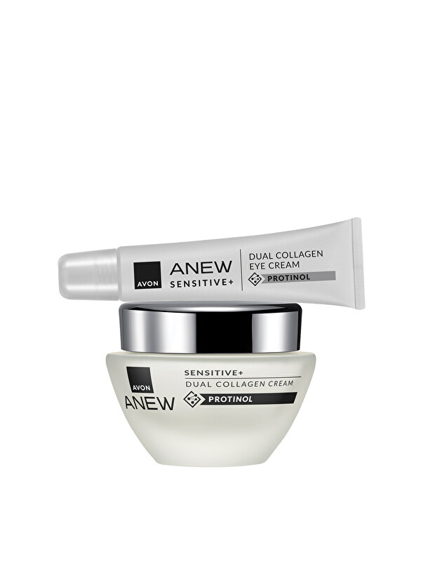 AVON Anew Sensitive+ Yüz ve Göz Çevresi Kremi Paketi