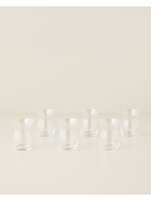 English Home Clario Cam 6'lı Çay Bardağı 125 ml Şeffaf