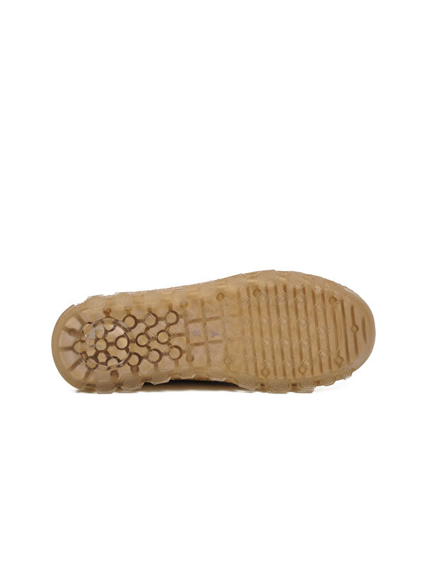 Bej Hakiki Deri Kadın Casual Ayakkabı 0001 Z - Görsel 6