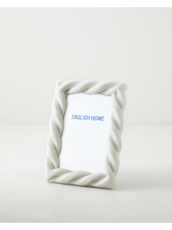English Home Monna Polyresin Çerçeve 10x15 cm Krem