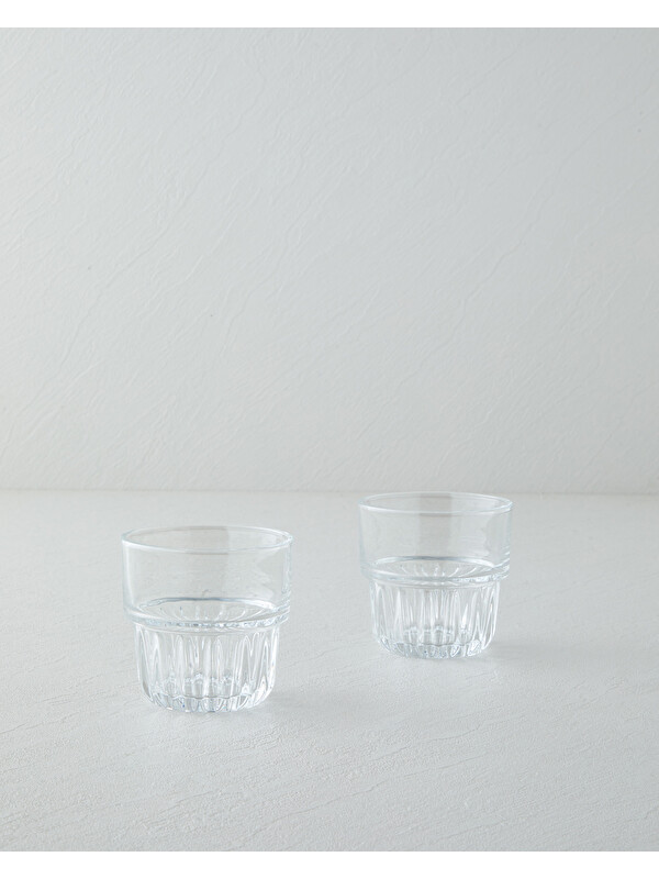 English Home Clarus Cam 2'li Bardak 260 ml Şeffaf