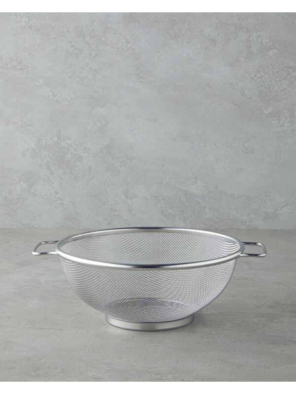 English Home Brims Paslanmaz Çelik Süzgeç 22 cm Gri