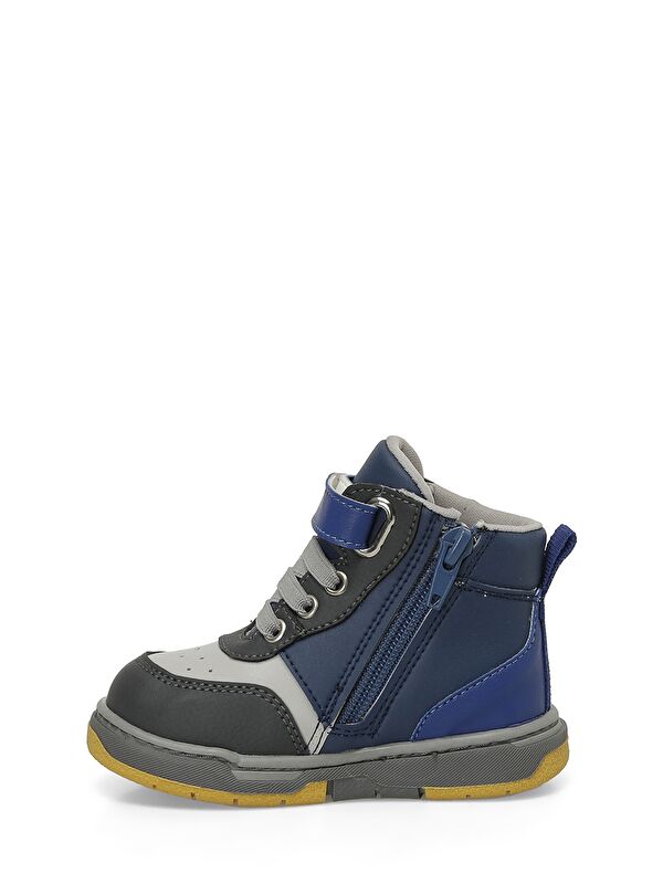 STOR.B4PR Antrasit Erkek Çocuk High Sneaker - Görsel 4