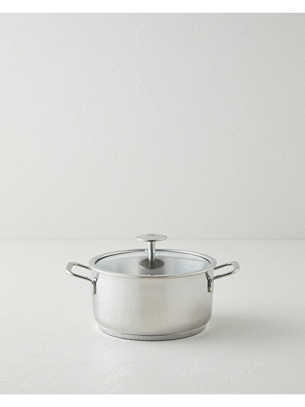 English Home Siena Çelik Mini Tencere 16x8 cm Silver