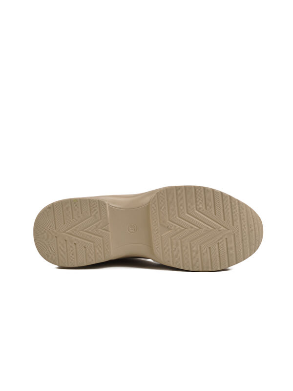 Ekru Fileli Hafif Air Taban Kadın Spor Ayakkabı 185 G - Görsel 6