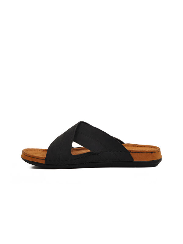 Siyah Anatomik Erkek Terlik Bento M - Görsel 3