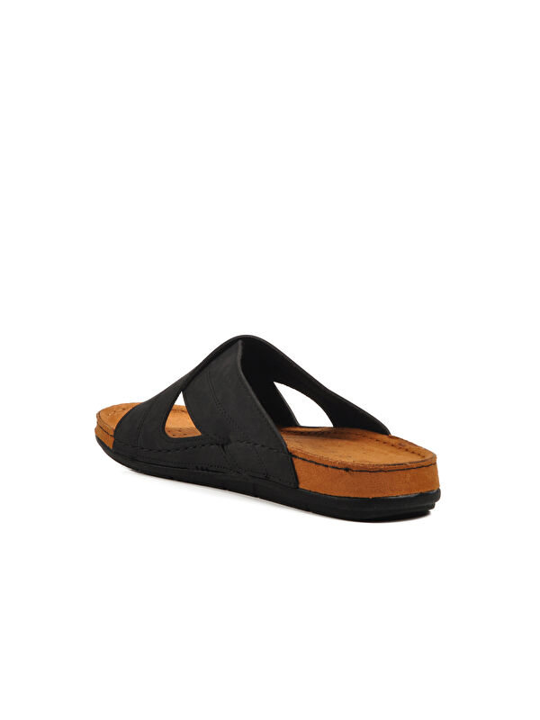 Siyah Anatomik Erkek Terlik Bento M - Görsel 5