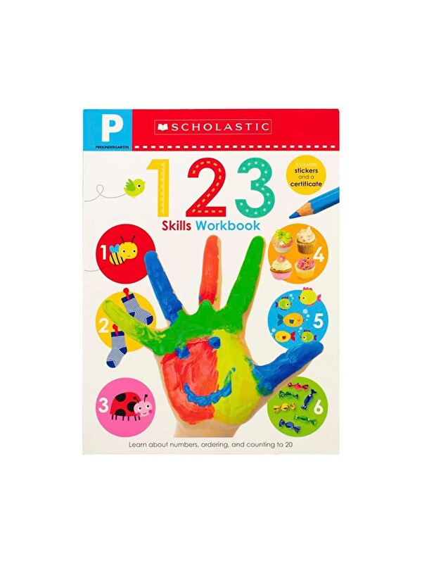 Scholastic Pre-K Workbook: 123