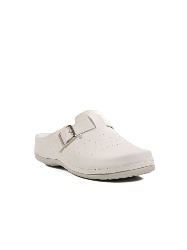 Beyaz Anatomik Erkek Sabo Terlik 52.002 M - Görsel 4