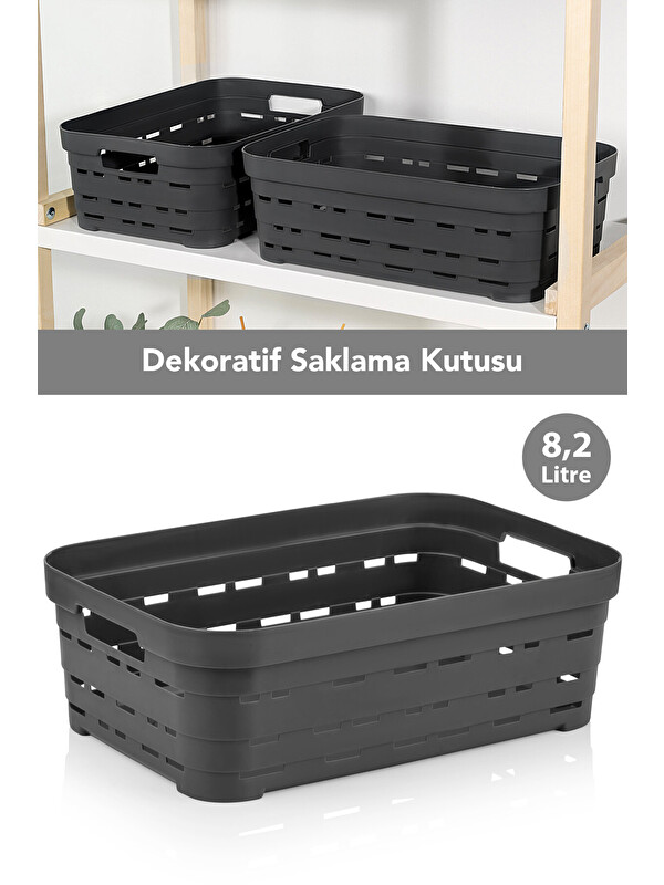 Meleni Home Delikli Dekoratif Piramit Saklama Kutusu