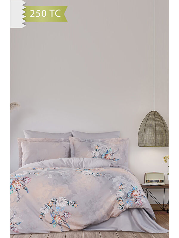 Varol 250 TC Bambu Karışımlı Pamuk Saten Nevresim Takımı – Family Size - SORİSSO