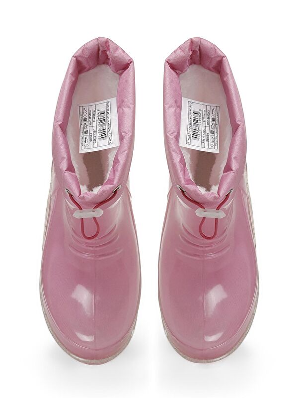 JELY P 3PR Pembe Kız Çocuk Yağmur Çizmesi - Görsel 5