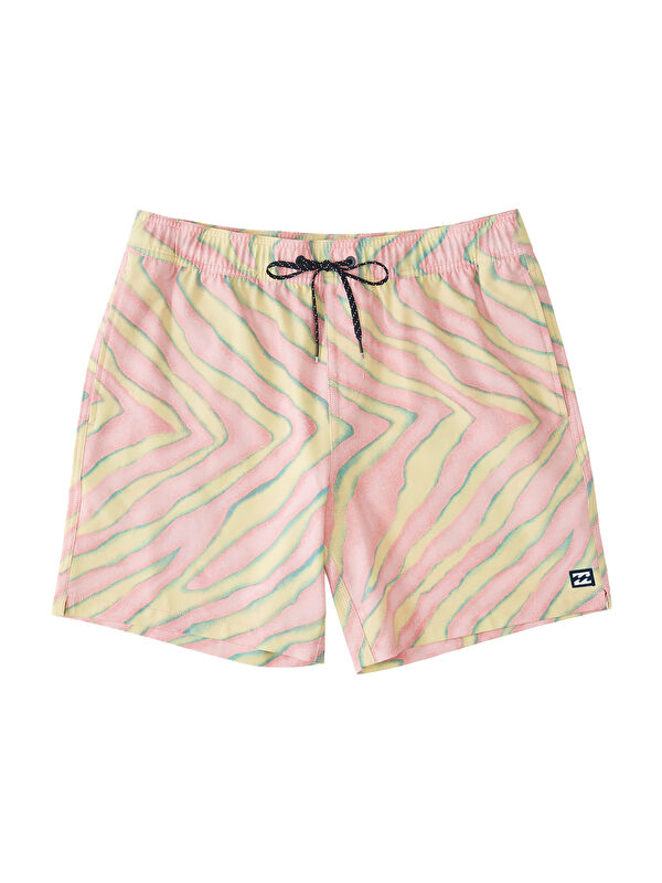 Billabong Sundays Layback Erkek Pembe Volley Short