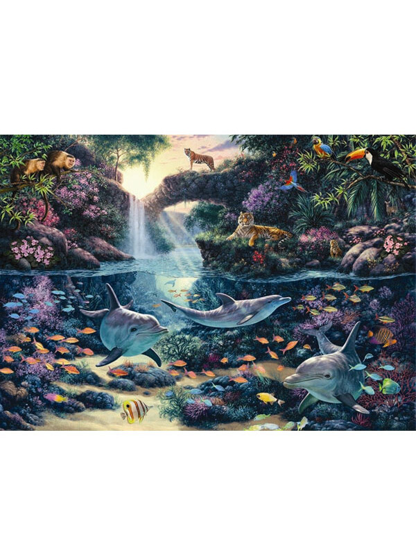 Anatolian 3000 Parça Ormanın Derinliği-Jungle Paradise 4908