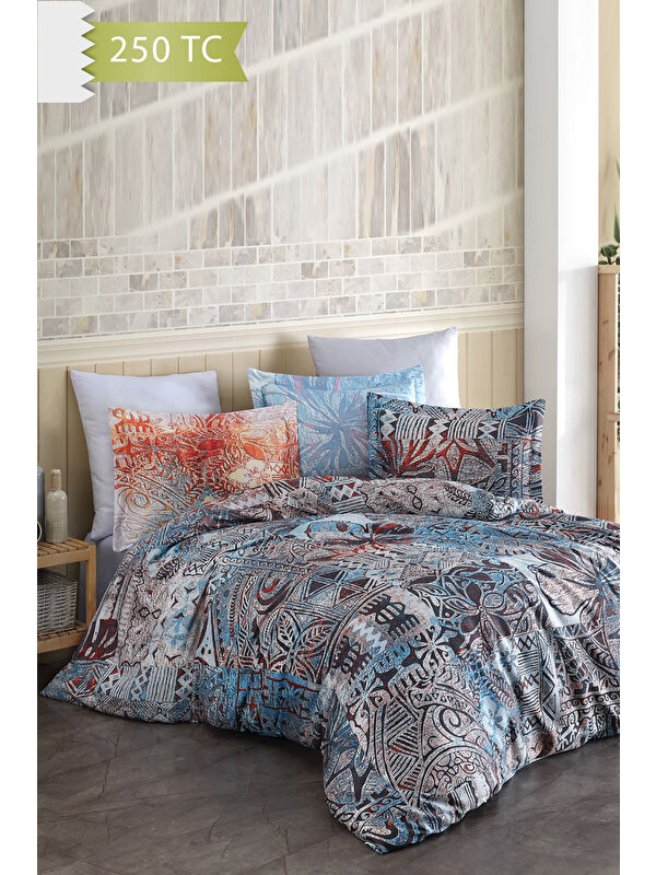Varol 250 TC Bambu Karışımlı Pamuk Saten Nevresim Takımı – Family Size - GRAMERCY