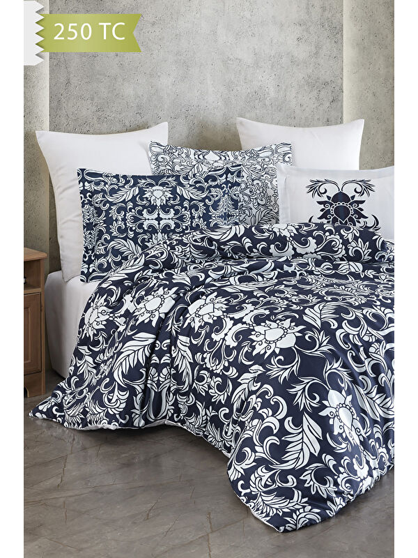 Varol 250 TC Bambu Karışımlı Pamuk Saten Nevresim Takımı – Family Size - CAPRİ