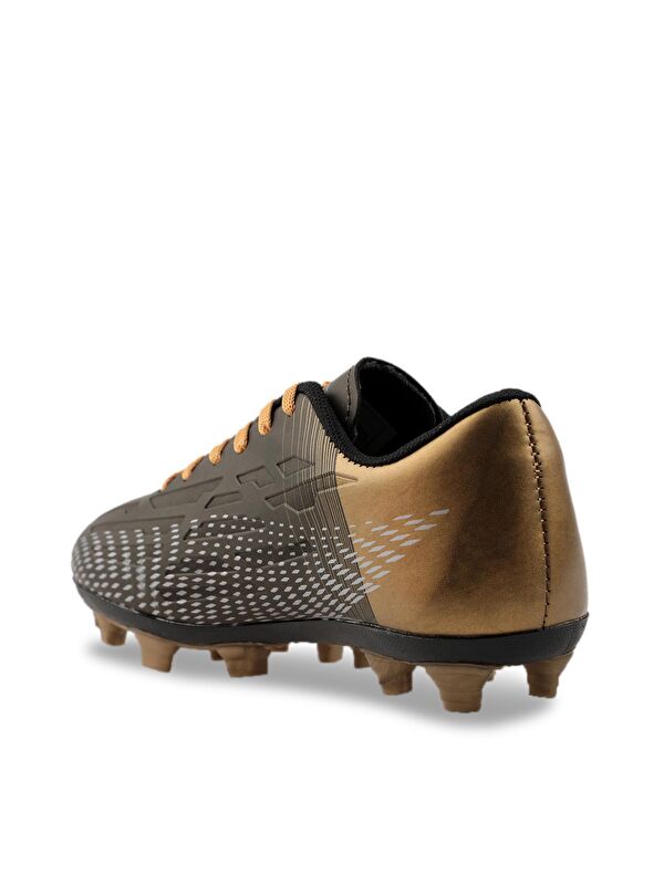 SCORE I KRP Futbol Erkek Çocuk Krampon Ayakkabı Haki / Altın - Görsel 4