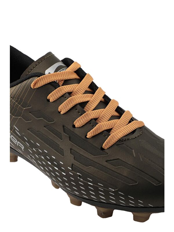 SCORE I KRP Futbol Erkek Çocuk Krampon Ayakkabı Haki / Altın - Görsel 5