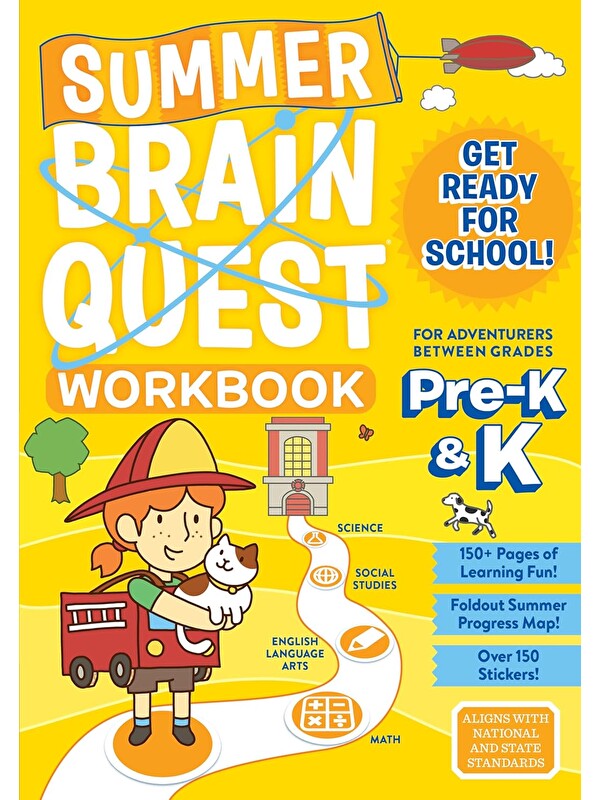 Workman Publishing Summer Brain Quest: Between Grades Pre-K & K