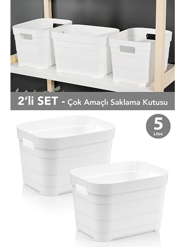 Meleni Home 2 Adet Dekoratif Piramit Saklama Kutusu