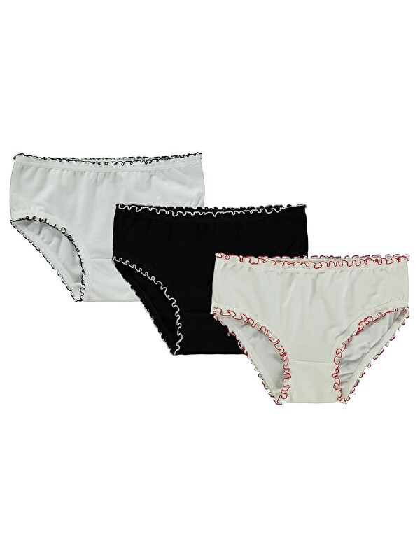 Artı Çorap Muldira Kız 3' Lü Slip - Standart
