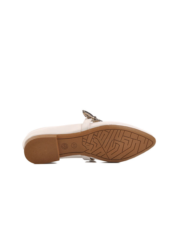 Ayakmod Beyaz Ayakmod Hafif Kadın Babet 354155 Z